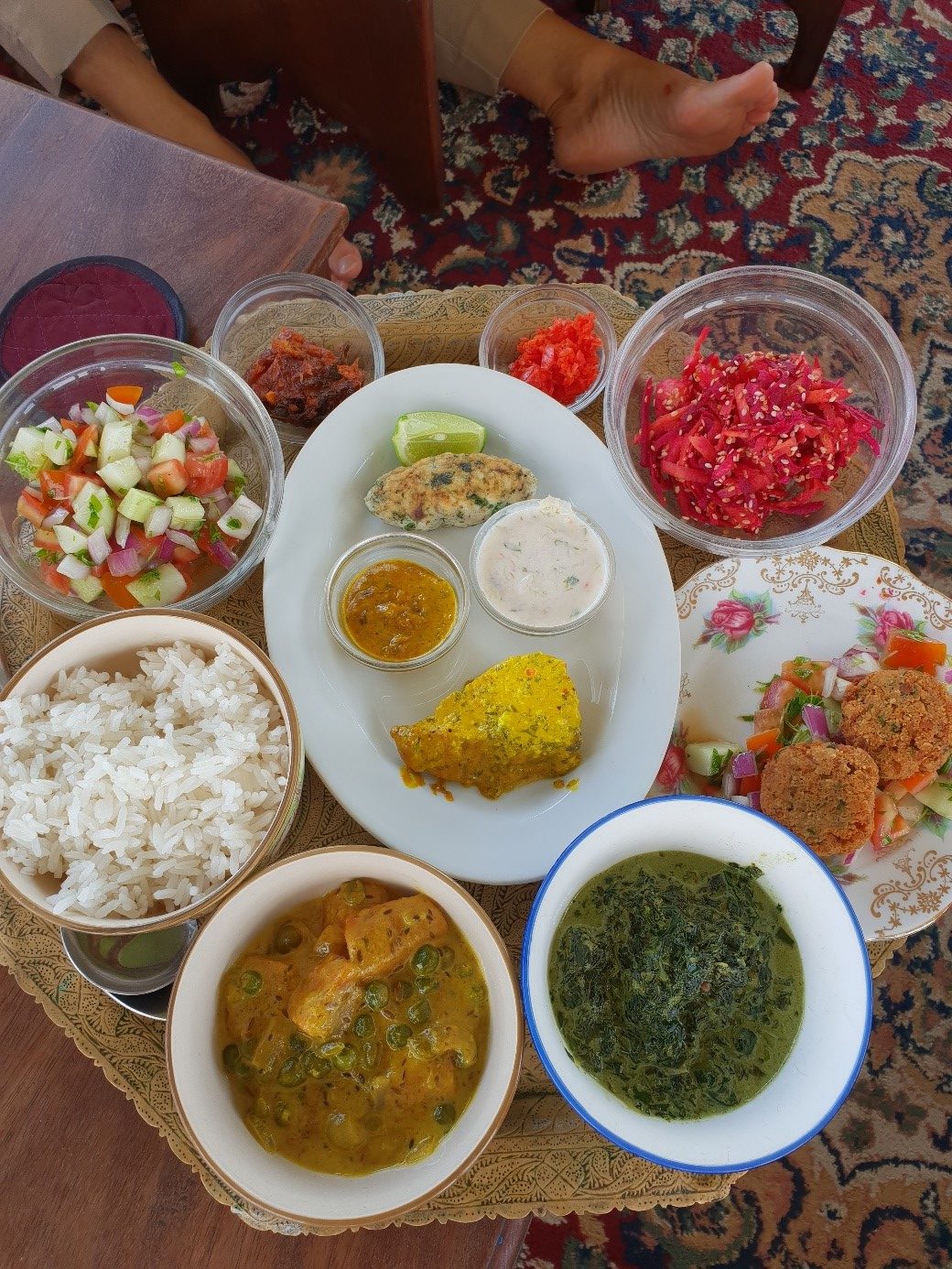 mat på Zanzibar