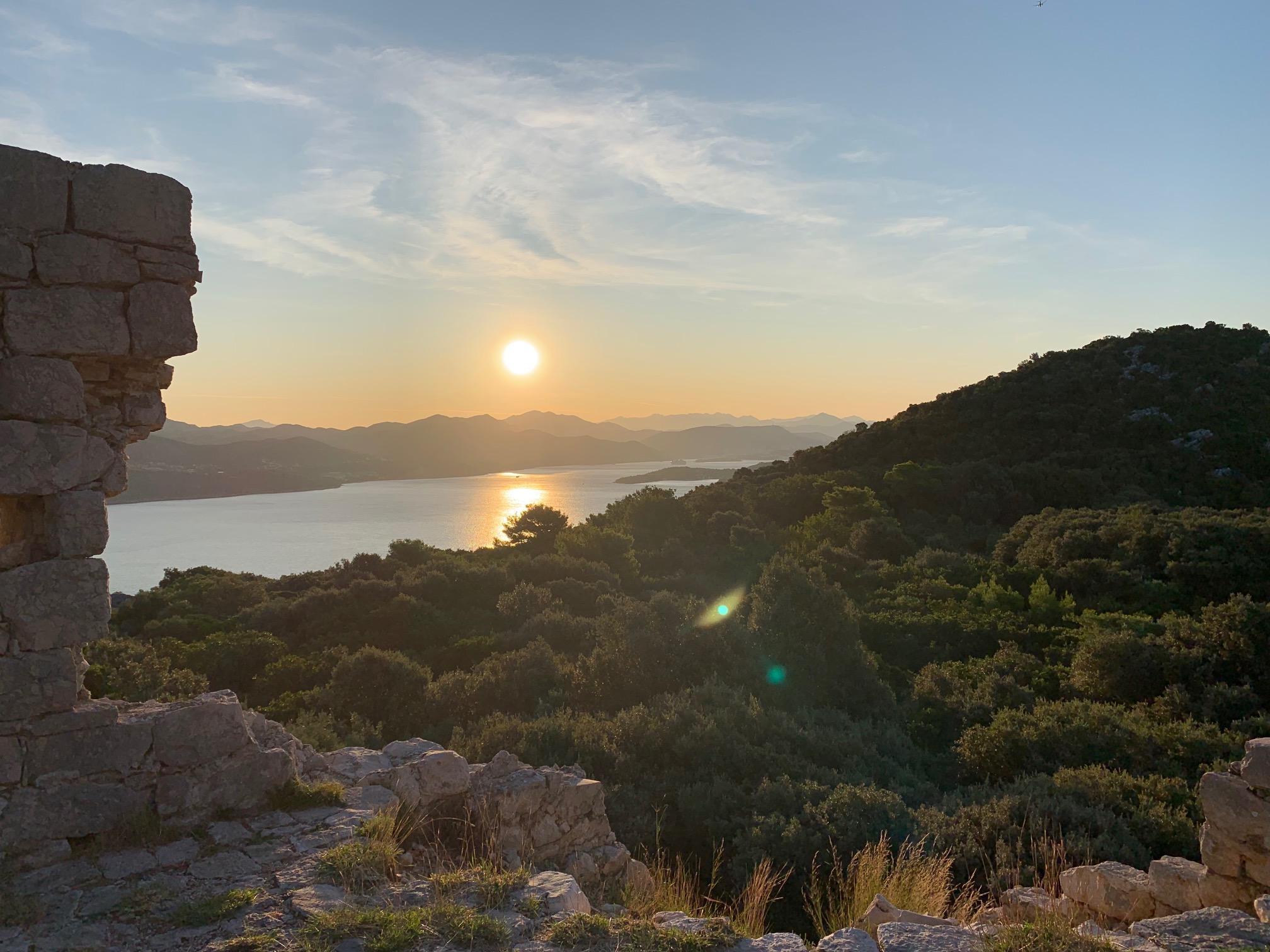 Reisebrev fra Kroatia, mindfulness på Lopud
